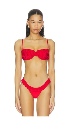 Esterel Bikini Top in Red. - size L (also in M, XL, XS) - FAITHFULL - Modalova