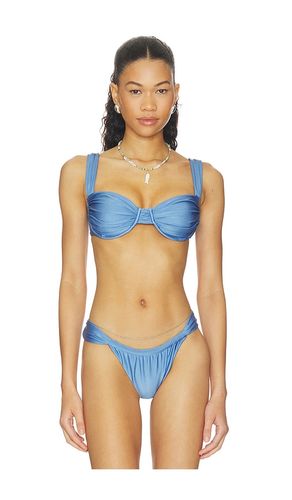 Sol Bikini Top in Blue. - size M (also in S, XS) - FAITHFULL - Modalova