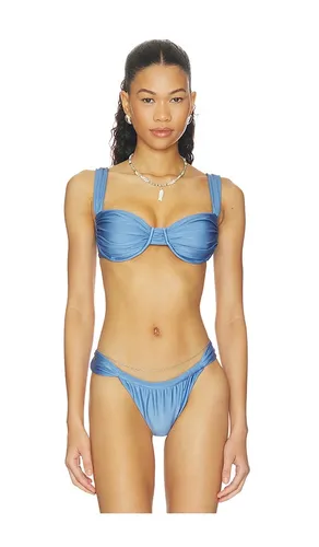 Sol Bikini Top in Blue. - size M (also in XS) - FAITHFULL - Modalova