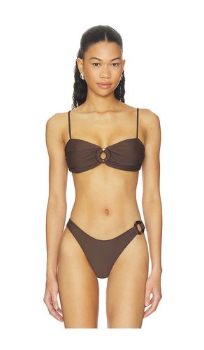 Maya Bikini Top in Brown. - size L (also in M, S, XS) - FAITHFULL - Modalova