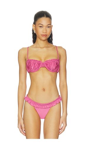Esterel Bikini Top in Pink. - size S (also in XS, M, L) - FAITHFULL - Modalova