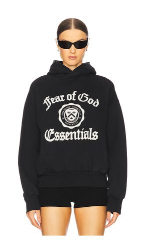 Heavy Fleece Vintage Shrunken Hoodie in . Taglia M, S, XL, XS, XXL - Fear of God ESSENTIALS - Modalova