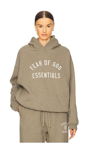 Sudadera fleece en color taupe talla L en - Taupe. Talla L (también en M, S, XL, XXL) - Fear of God ESSENTIALS - Modalova