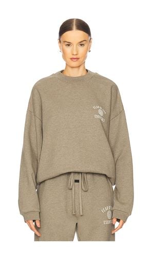 Fleece Crewneck in . Taglia M, S, XL, XS, XXL - Fear of God ESSENTIALS - Modalova