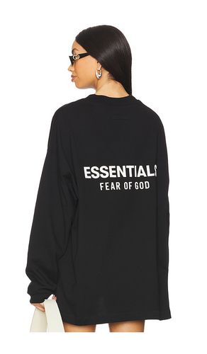 Jersey long sleeve t-shirt en color talla L en - Black. Talla L (también en M, XL) - Fear of God ESSENTIALS - Modalova