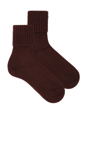 Striggings Rib Sock in Brown. - size 5-7.5 (also in 8-10.5) - FALKE - Modalova