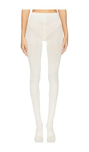 Needlepoint Tight in White. - size L (also in M, S) - FALKE - Modalova