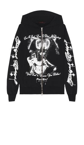 Evil Love Zip Up Jacket in . - size L (also in M, XL/1X) - Funeral Apparel - Modalova