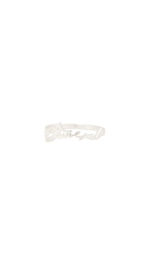 Logo Ring in Metallic . - size 10 (also in 8, 9) - Funeral Apparel - Modalova