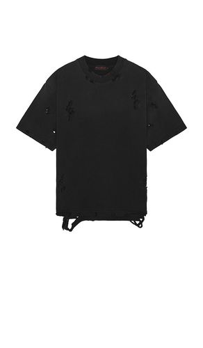 Washed Distressed Crop T-Shirt in . - size L (also in M, S, XL/1X) - Funeral Apparel - Modalova