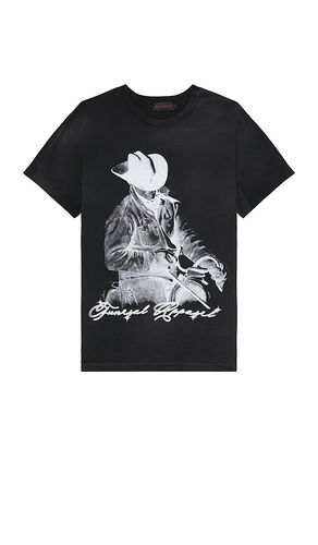 Cowboy Logo T-Shirt in Charcoal. - size L (also in M) - Funeral Apparel - Modalova