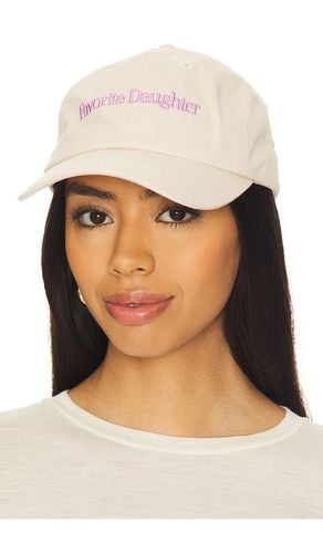 Classic Logo Baseball Hat in Cream - Favorite Daughter - Modalova