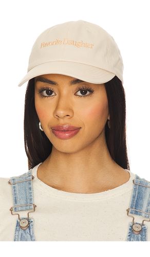 Classlic Logo Baseball Hat in Cream - Favorite Daughter - Modalova