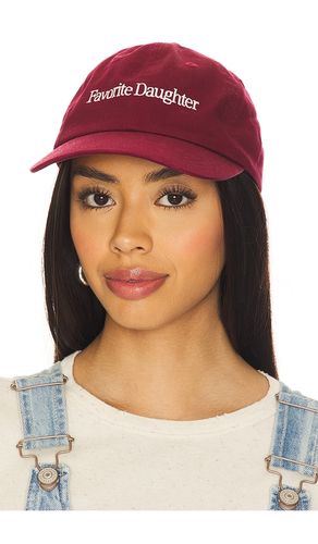 Classic Logo Baseball Hat in Wine - Favorite Daughter - Modalova