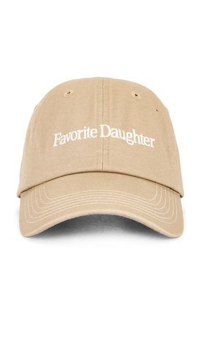 Classic Logo Baseball Hat in Beige - Favorite Daughter - Modalova