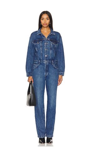 The Epic Jumpsuit in Denim-Medium. - size L (also in XS) - Favorite Daughter - Modalova