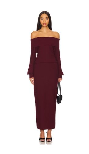 The Irene Dress in Burgundy. - size L (also in M, S, XS) - Favorite Daughter - Modalova