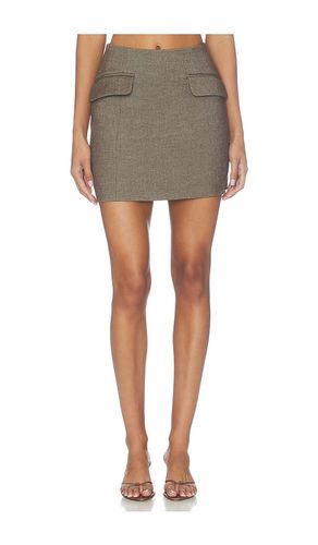 The Night Class Skort in Brown. - size 10 (also in 2, 4, 6, 8) - Favorite Daughter - Modalova