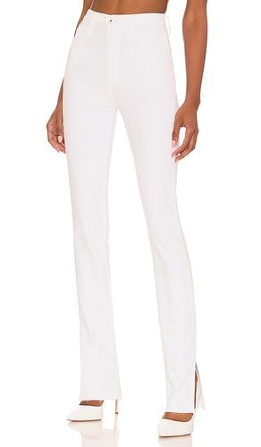 Valentina Super High Rise Tower Jean With Slit in White. - size 25 (also in 29, 30, 31, 32) - Favorite Daughter - Modalova