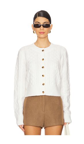 The Eleanor Cardigan in White. - size L (also in M, S, XL, XS) - Favorite Daughter - Modalova