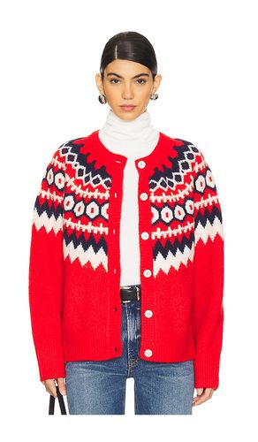 The Snowed in Cardigan in Red. - size L (also in M, S, XL, XS) - Favorite Daughter - Modalova