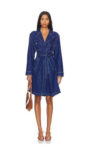 The Boulevard Trench in Blue. - size L (also in M, XL/1X) - Favorite Daughter - Modalova