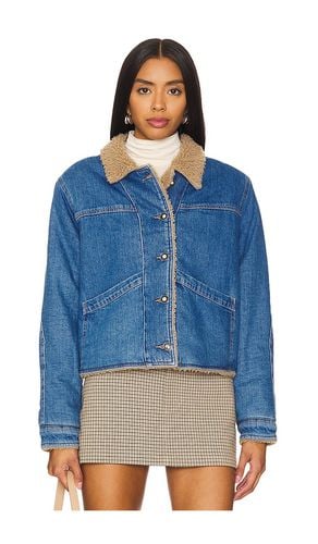 The Bridget Crop Jacket in Blue. - size M (also in L, S, XL, XS) - Favorite Daughter - Modalova