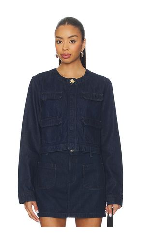 Denim Emily Jacket in Blue. - size L (also in M, S) - Favorite Daughter - Modalova