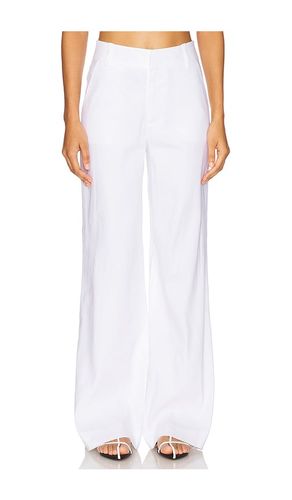 The Jones Linen Wide Leg Pant in White. - size 10 (also in 12, 8) - Favorite Daughter - Modalova