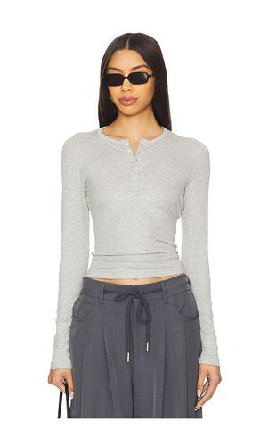 The Ribbed Henley in . Taglia M, S, XL, XS - Favorite Daughter - Modalova