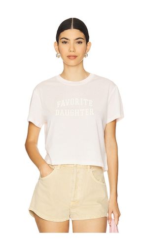 Cropped Collegiate Tee in . Size L. Also in M, S, XS - Favorite Daughter - Modalova