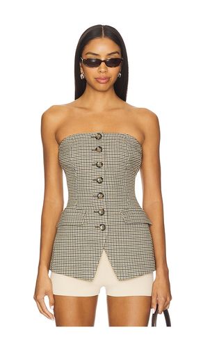 Phoebe Bustier Top in Green. - size 2 (also in 4, 8) - Favorite Daughter - Modalova