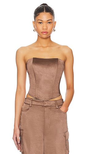 The Lanai Top in Brown. - size 10 (also in 12, 14, 2, 4, 6, 8) - Favorite Daughter - Modalova