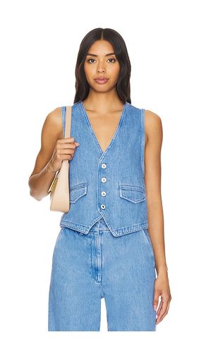 The Poppy Vest in Denim-Light. - size L (also in M, XL) - Favorite Daughter - Modalova