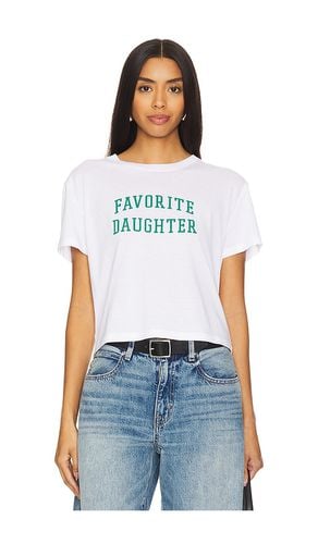 Cropped Collegiate Tee in . - size L (also in M, S, XL, XS) - Favorite Daughter - Modalova