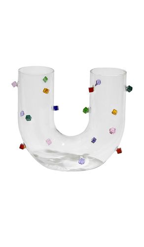 Fazeek Jewel U Vase in Neutral - Fazeek - Modalova