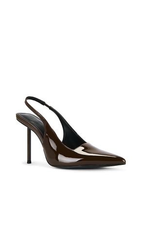 G63 Slingback Pump in Chocolate. - size 6 (also in 8) - FEMME LA - Modalova