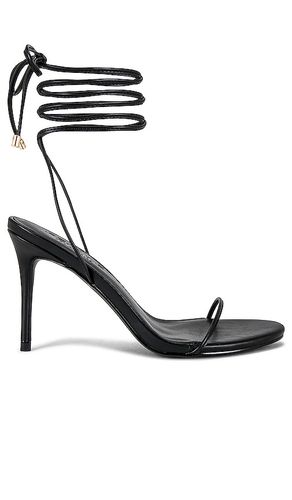 Barely There Lace Up Heel in Black. - size 11 (also in 5, 6, 7, 8, 9) - FEMME LA - Modalova