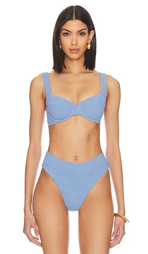 Casanova Bikini Top in Blue. - size L (also in M, S) - F E L L A - Modalova