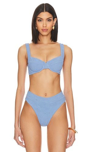 Casanova Bikini Top in Blue. - size L (also in S) - F E L L A - Modalova