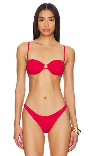 Gabriel Bikini Top in Red. - size M (also in S) - F E L L A - Modalova