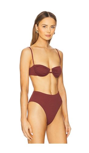 Gabriel Bikini Top in Brown. - size S (also in XS) - F E L L A - Modalova