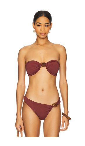 Eli Bikini Top in Brick. - size L (also in S, XS) - F E L L A - Modalova