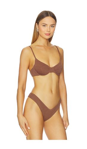 Gareth Bikini Top in Brown. - size L (also in M, S, XS) - F E L L A - Modalova