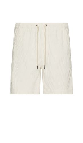 The Wilder Stretch Corduroy Shorts in Ivory. - size L (also in M, S, XL/1X) - Fair Harbor - Modalova