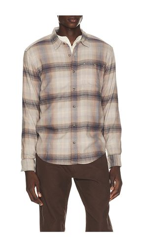 Seaside Lightweight Flannel Shirt in Brown. - size L (also in M, S, XL/1X) - Fair Harbor - Modalova