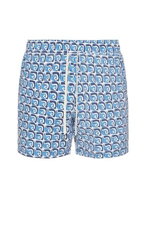 The Bungalow Swim Trunks in Blue. - size S (also in XL/1X) - Fair Harbor - Modalova