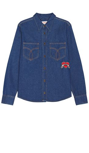 Denim Shirt in Blue. - size 46 (also in 48, 50, 52) - FIORUCCI - Modalova