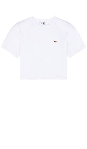 Angel Patch Padded Cropped T-Shirt in . - size L (also in M, S, XL) - FIORUCCI - Modalova