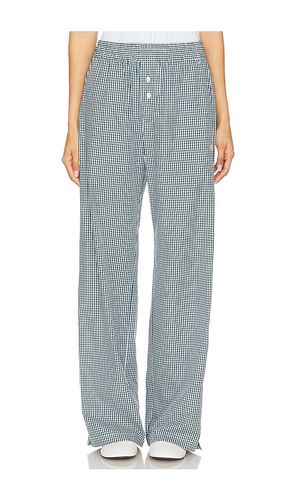 Gingham Logo Trousers in Green. - size L (also in M, S, XS) - FIORUCCI - Modalova
